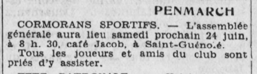 on disait "Café Jacob" plutôt que Bar de l'Océan !